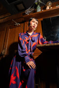 Jayne Shirt in Red Midnight