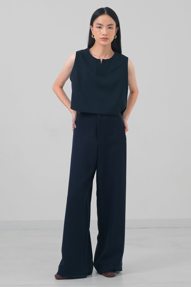 Kit Highwaist Pants in Midnight