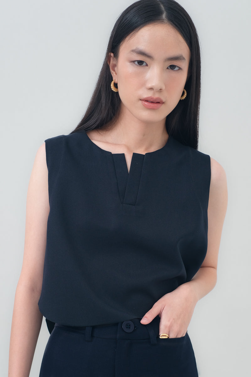 Kit Highwaist Pants in Midnight