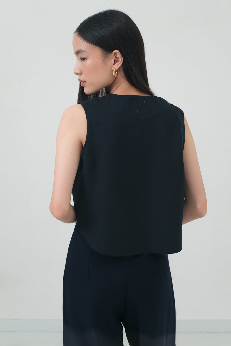 Kit Highwaist Pants in Midnight
