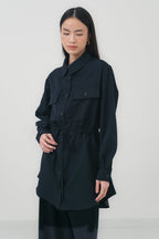 Zayn Parka Jacket in Midnight