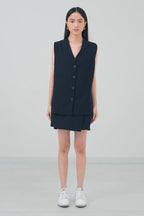 Cott Vest in Midnight