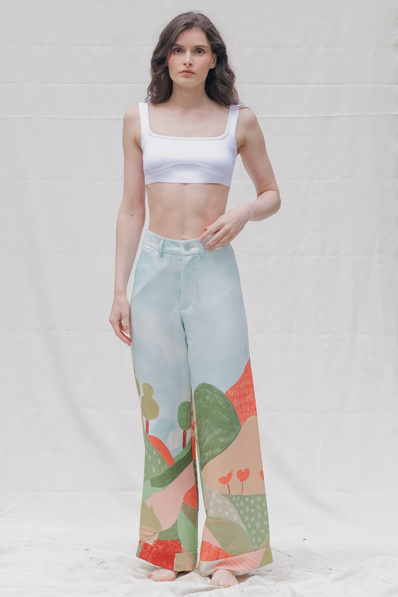 Kit Highwaist Pants In Dawn