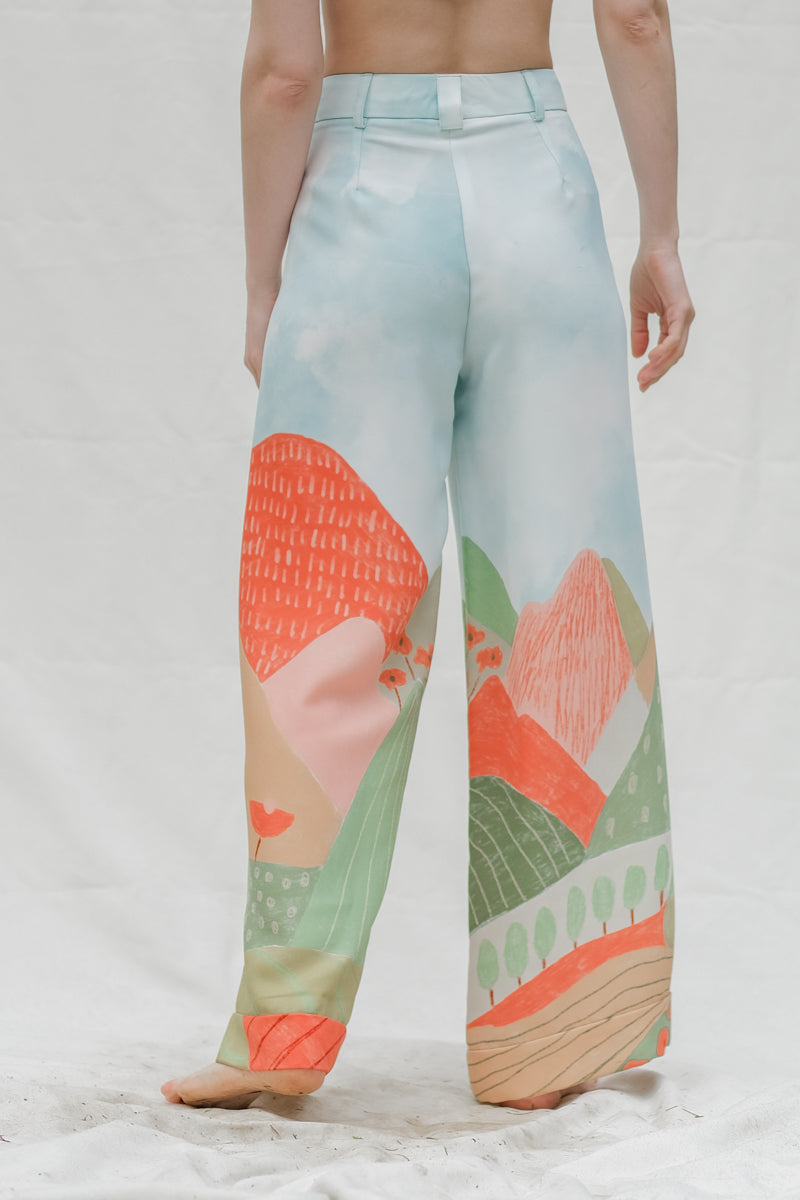 Kit Highwaist Pants In Dawn