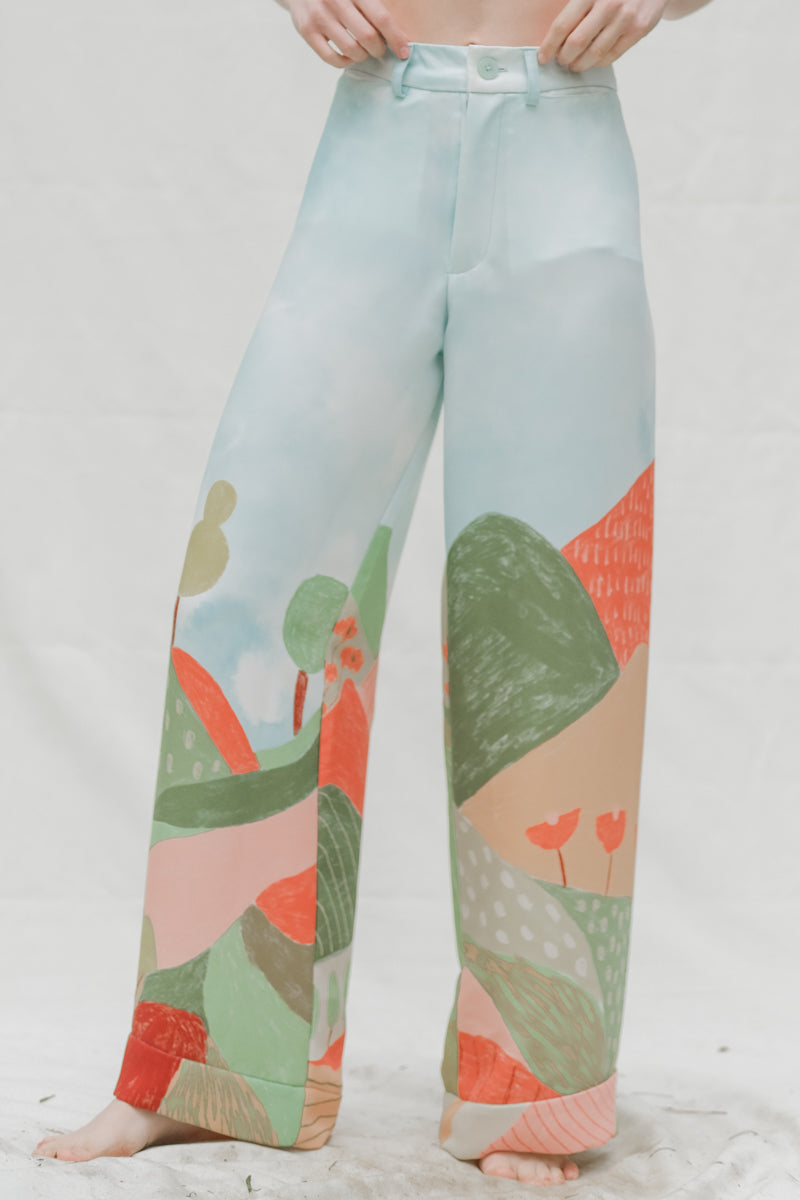 Kit Highwaist Pants In Dawn