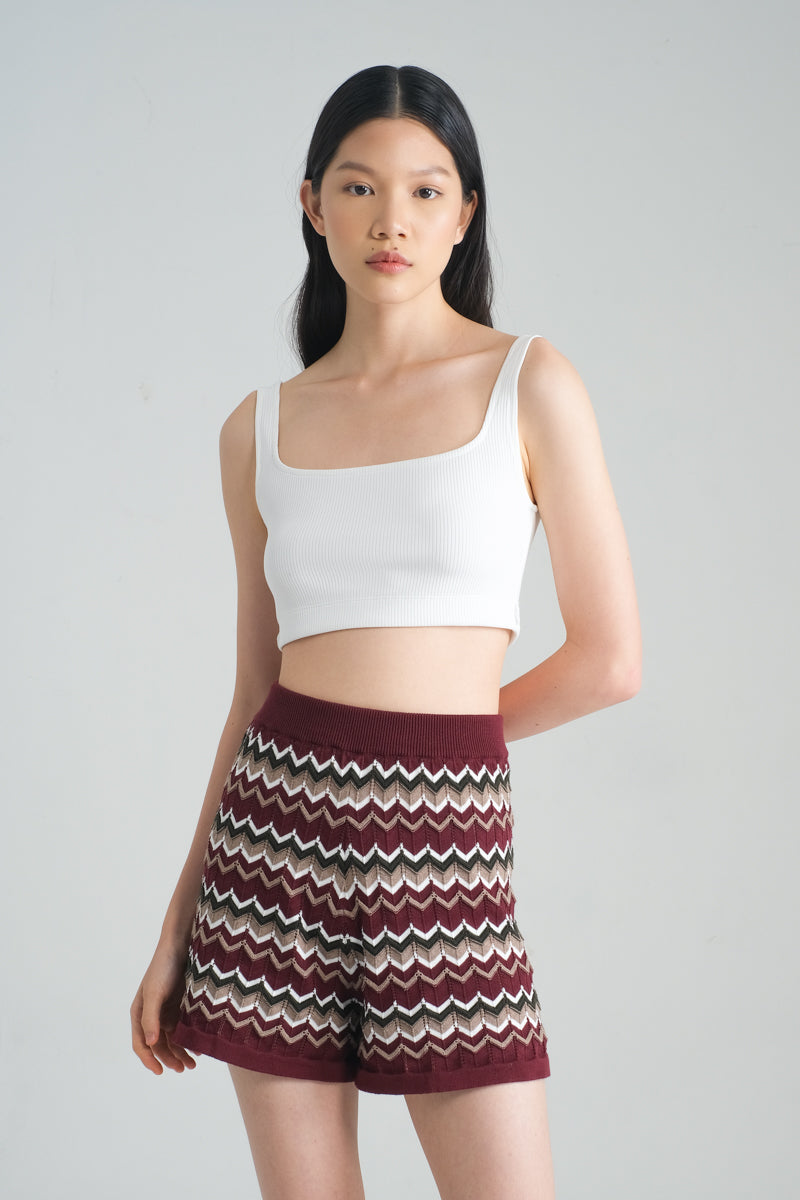 Illea Shorts in Fig