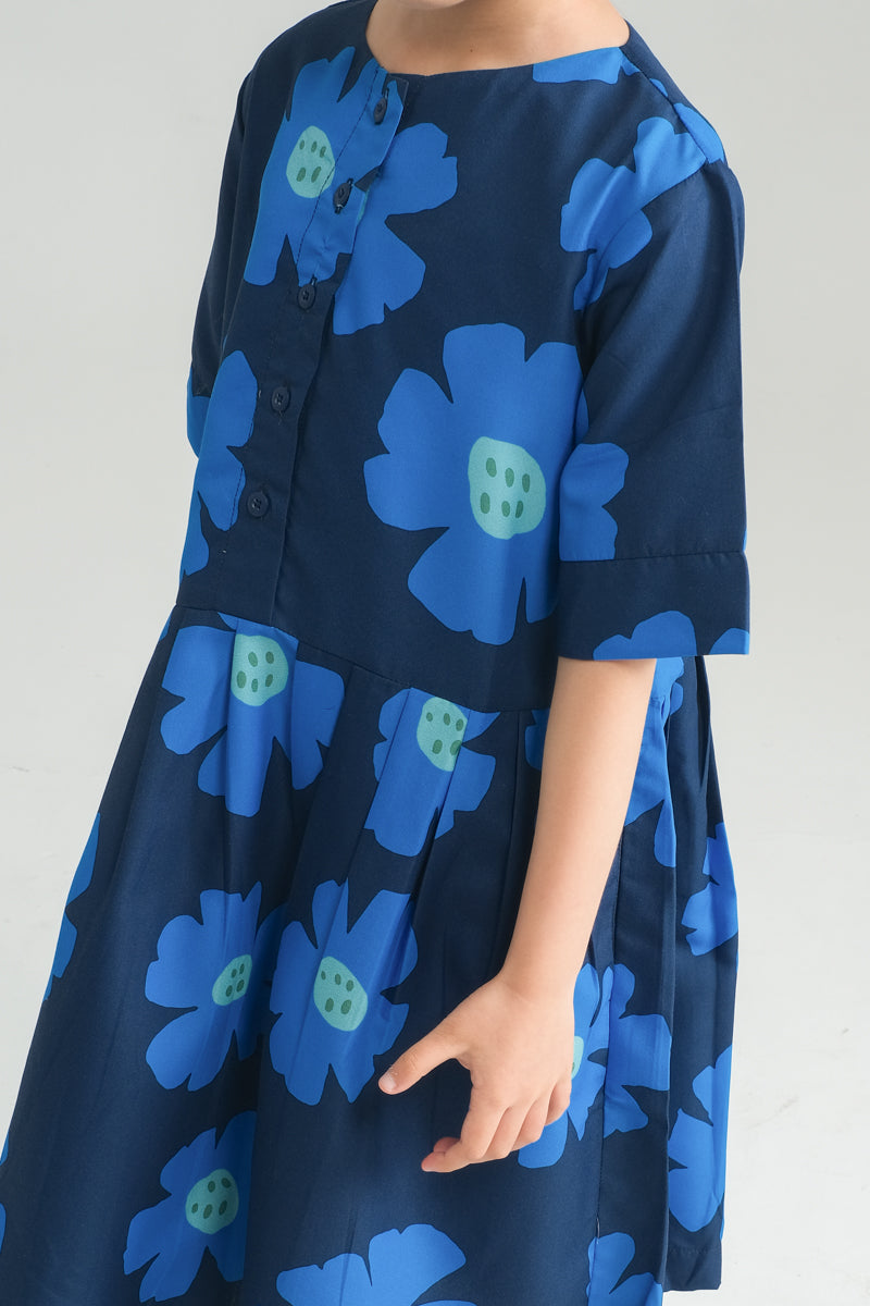 Mini Lori Dress in Bluebell