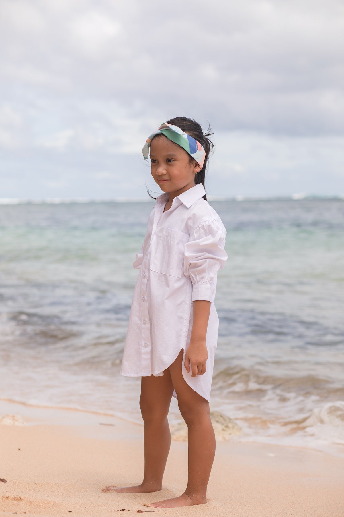 Mini Stirling Puff Dress In Daisy