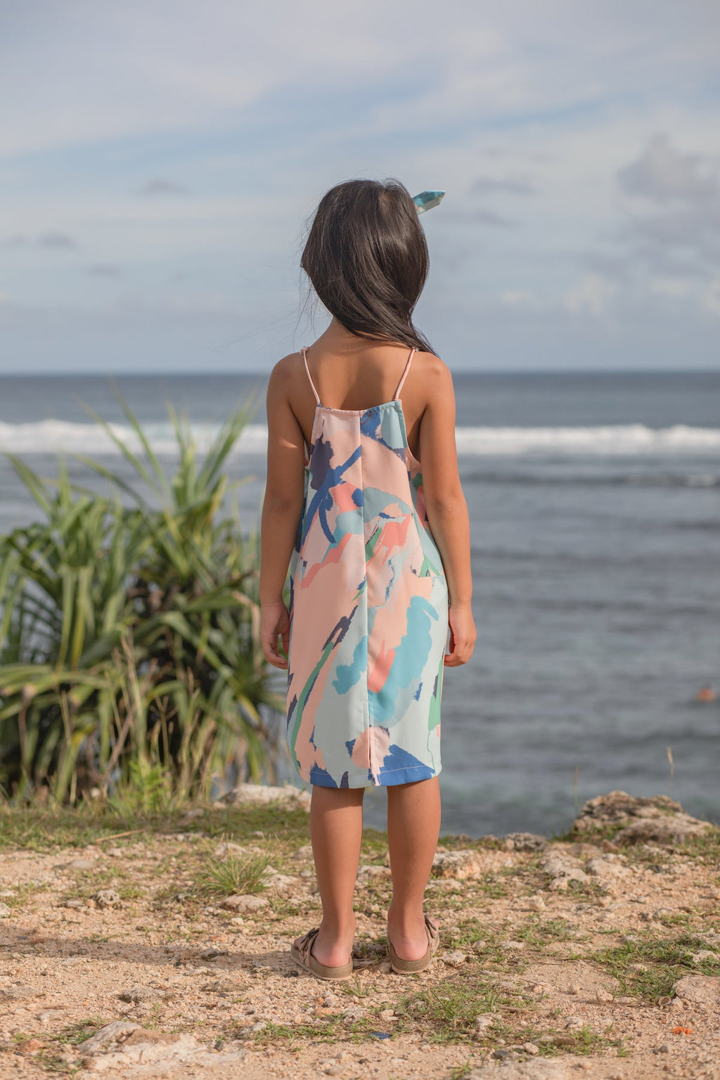 Mini Klarinda Slip Dress In Killara
