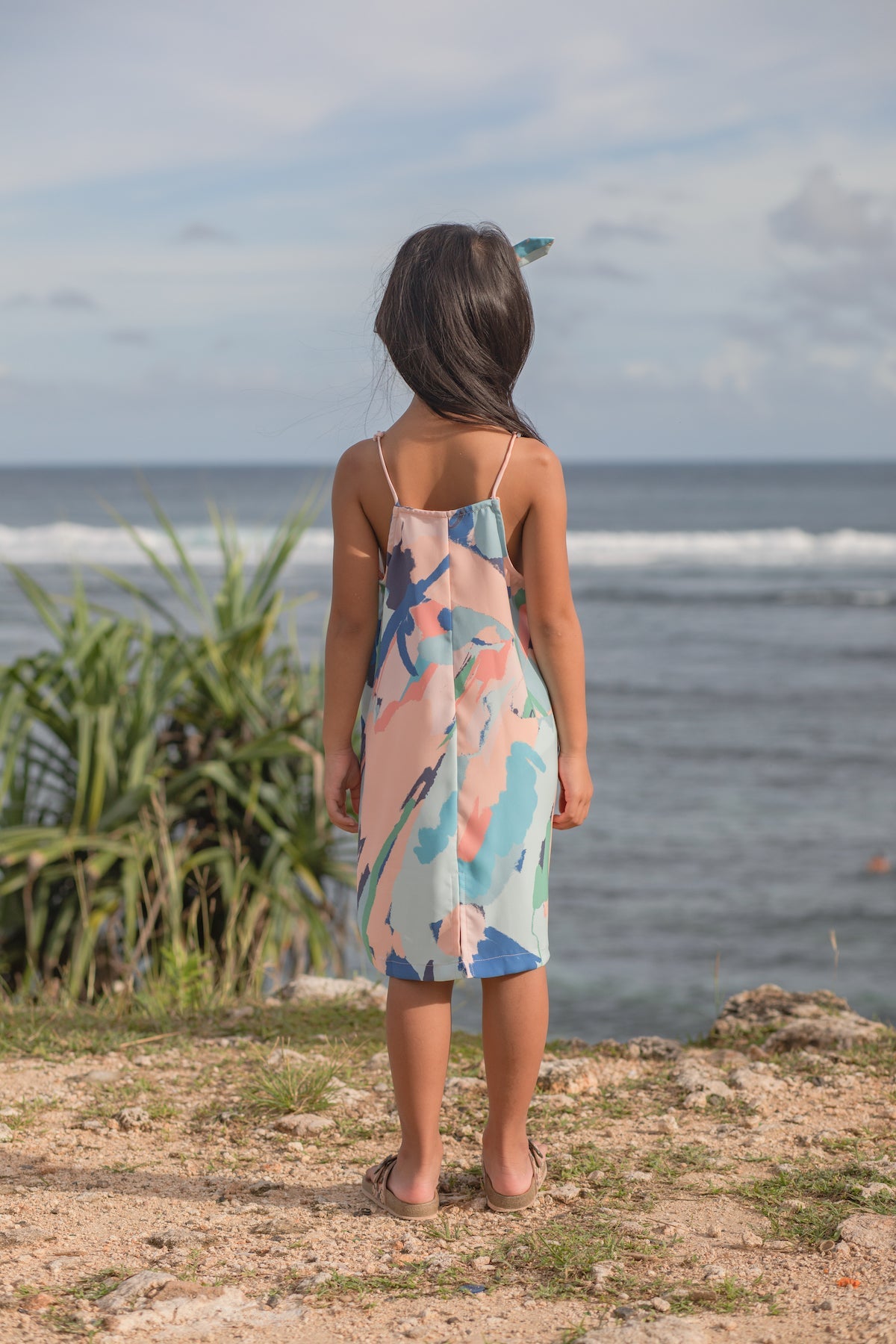 Mini Klarinda Slip Dress In Killara