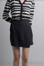 Kendra Mini Skirt in Midnight