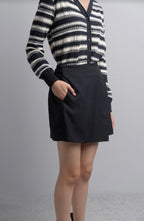 Kendra Mini Skirt in Midnight