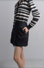 Kendra Mini Skirt in Midnight