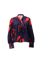Jayne Shirt in Red Midnight