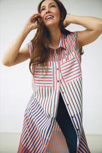 Mimosa Shirt Dress Aperol