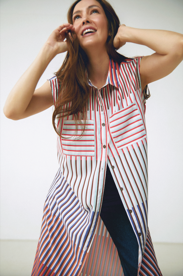 Mimosa Shirt Dress Aperol