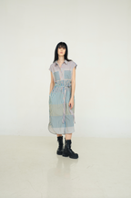 Mimosa Shirt Dress in Caspi
