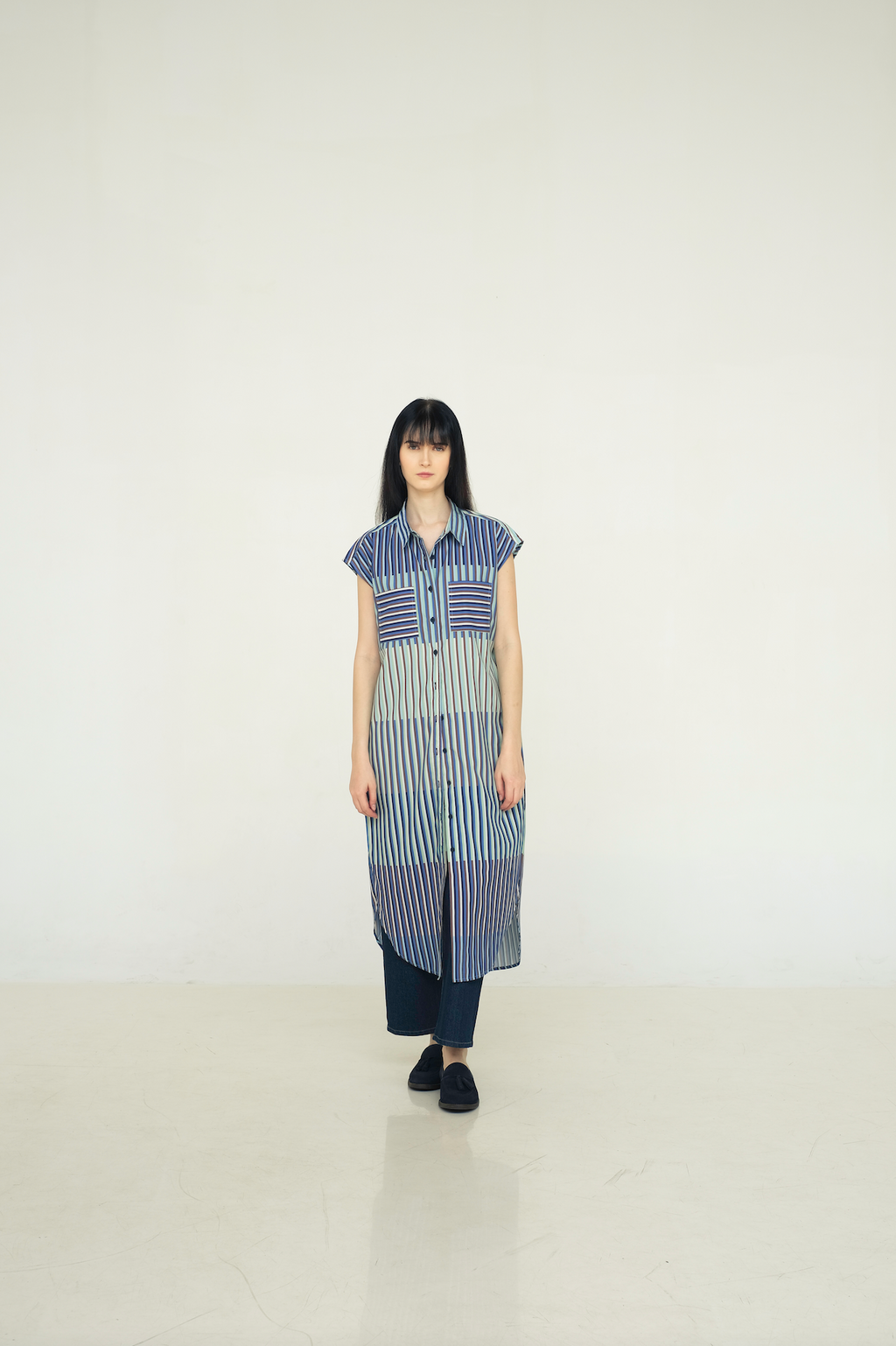 Mimosa Shirt Dress in Mojito