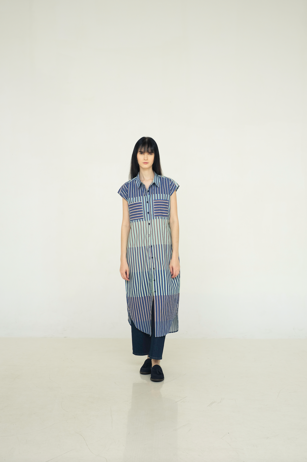 Mimosa Shirt Dress in Mojito