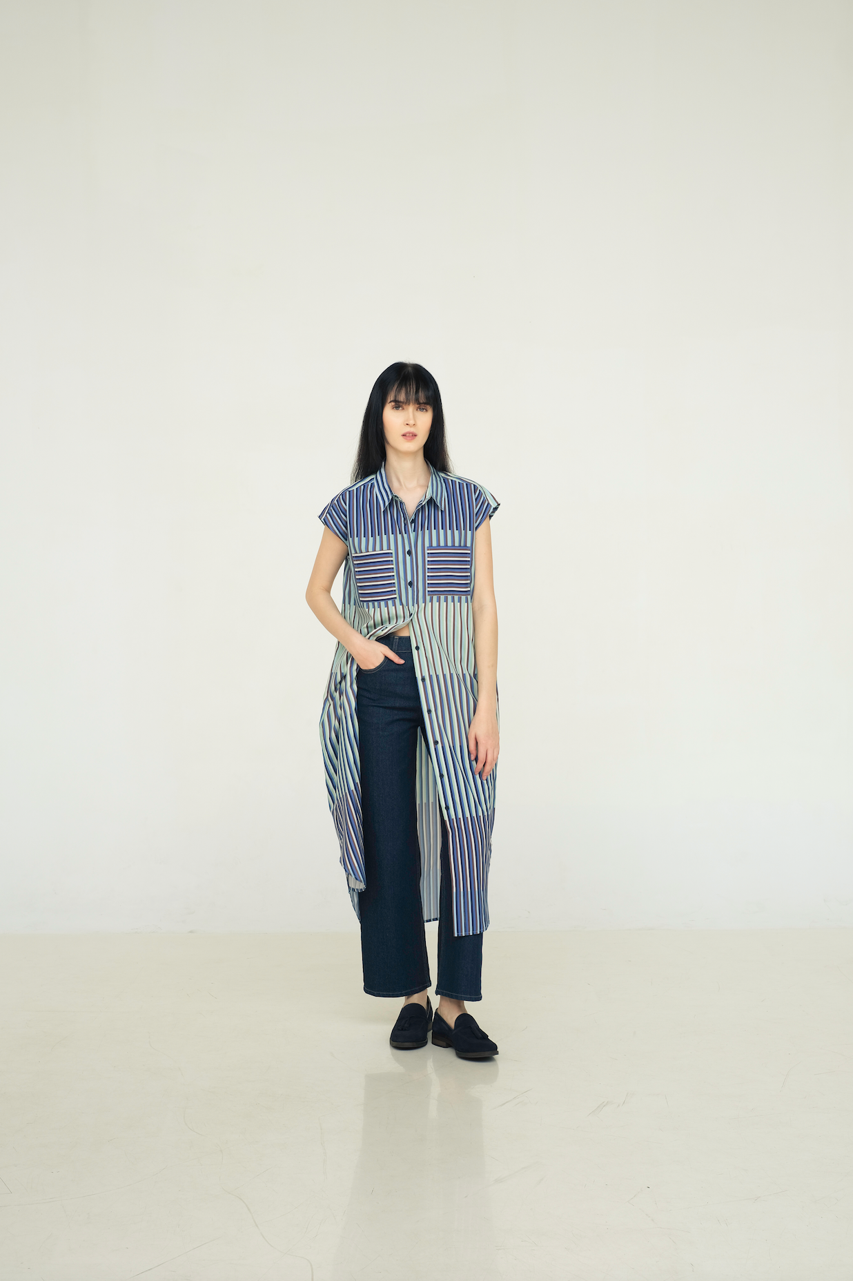 Mimosa Shirt Dress in Mojito
