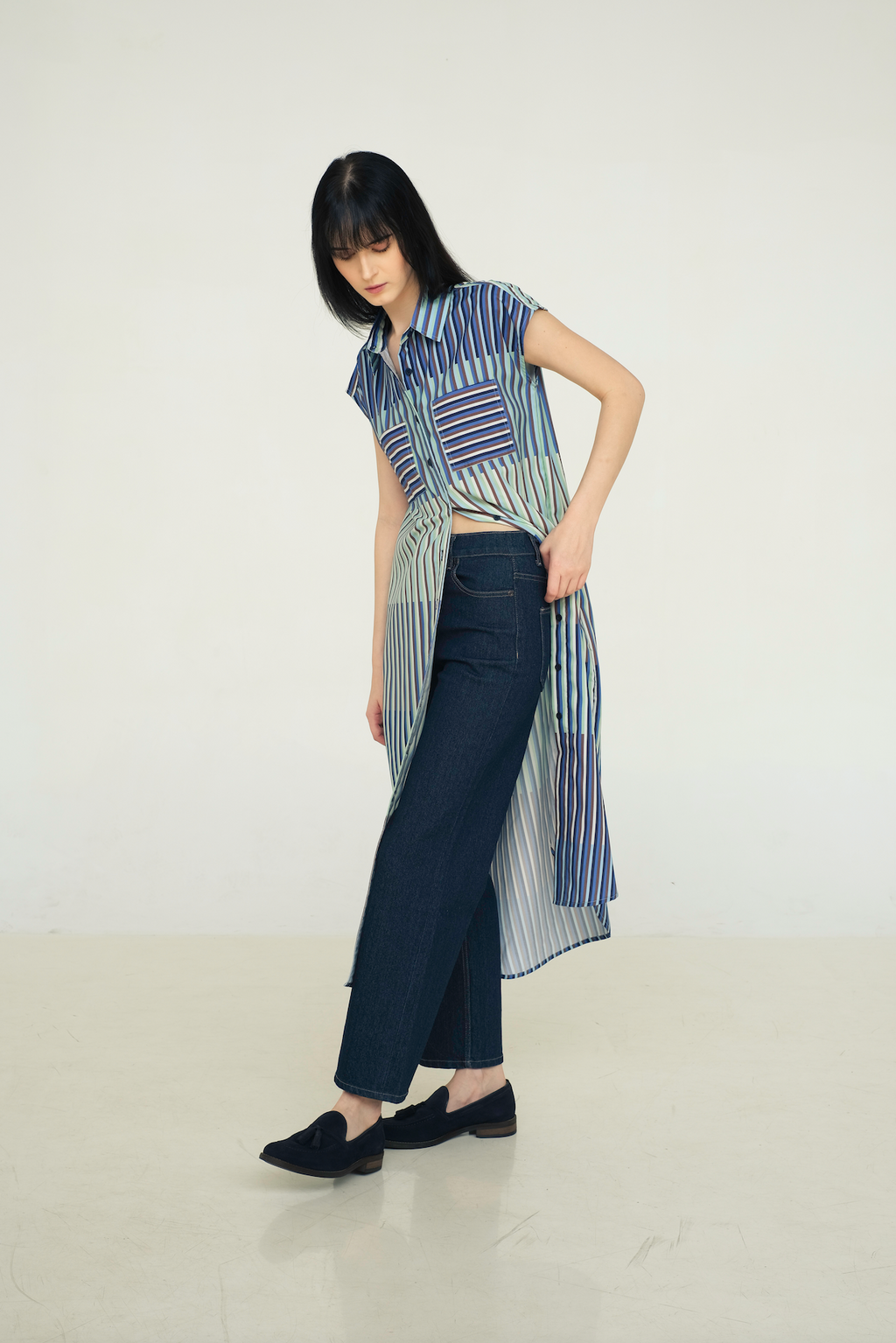 Mimosa Shirt Dress in Mojito