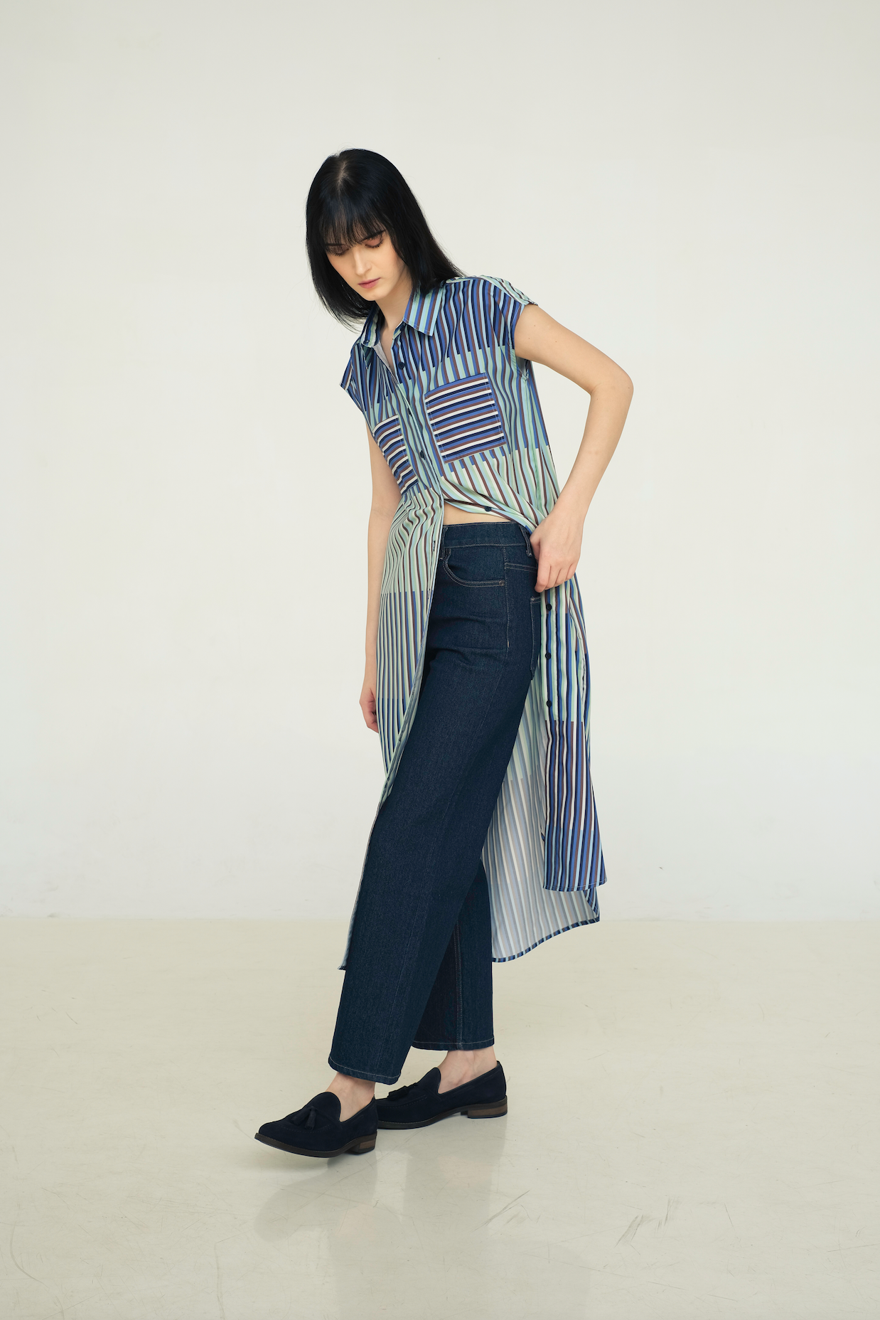 Mimosa Shirt Dress in Mojito