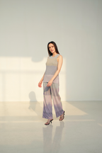 Jim pleated top in Caspi