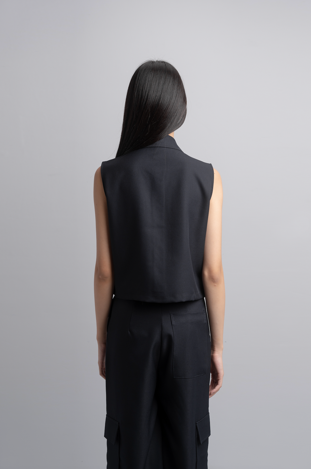 Kleia Boxy Shirt in Midnight