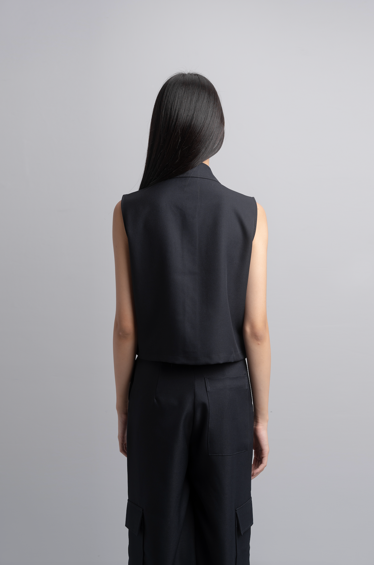 Kleia Boxy Shirt in Midnight