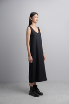 Nikki Midi Dress in Midnight