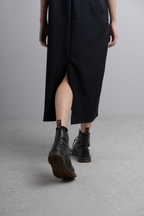 Nikki Midi Dress in Midnight