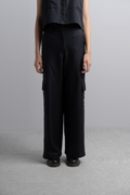 Brie Cargo Pants in Midnight