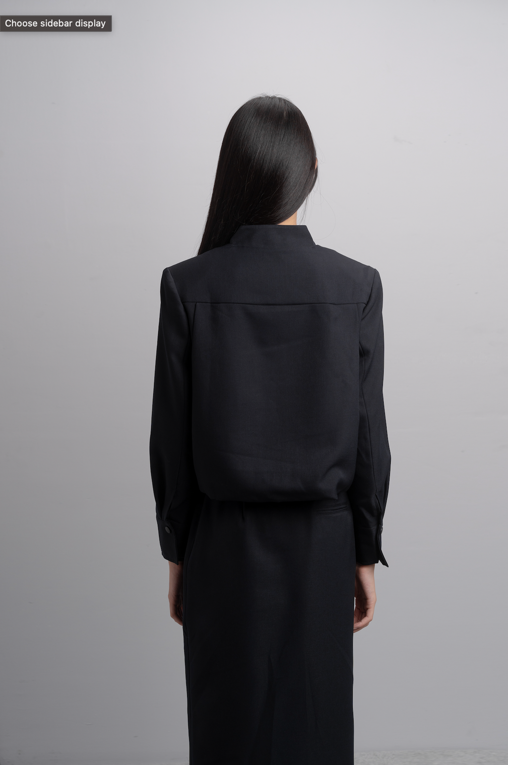 Reika Boxy Jacket in Midnight