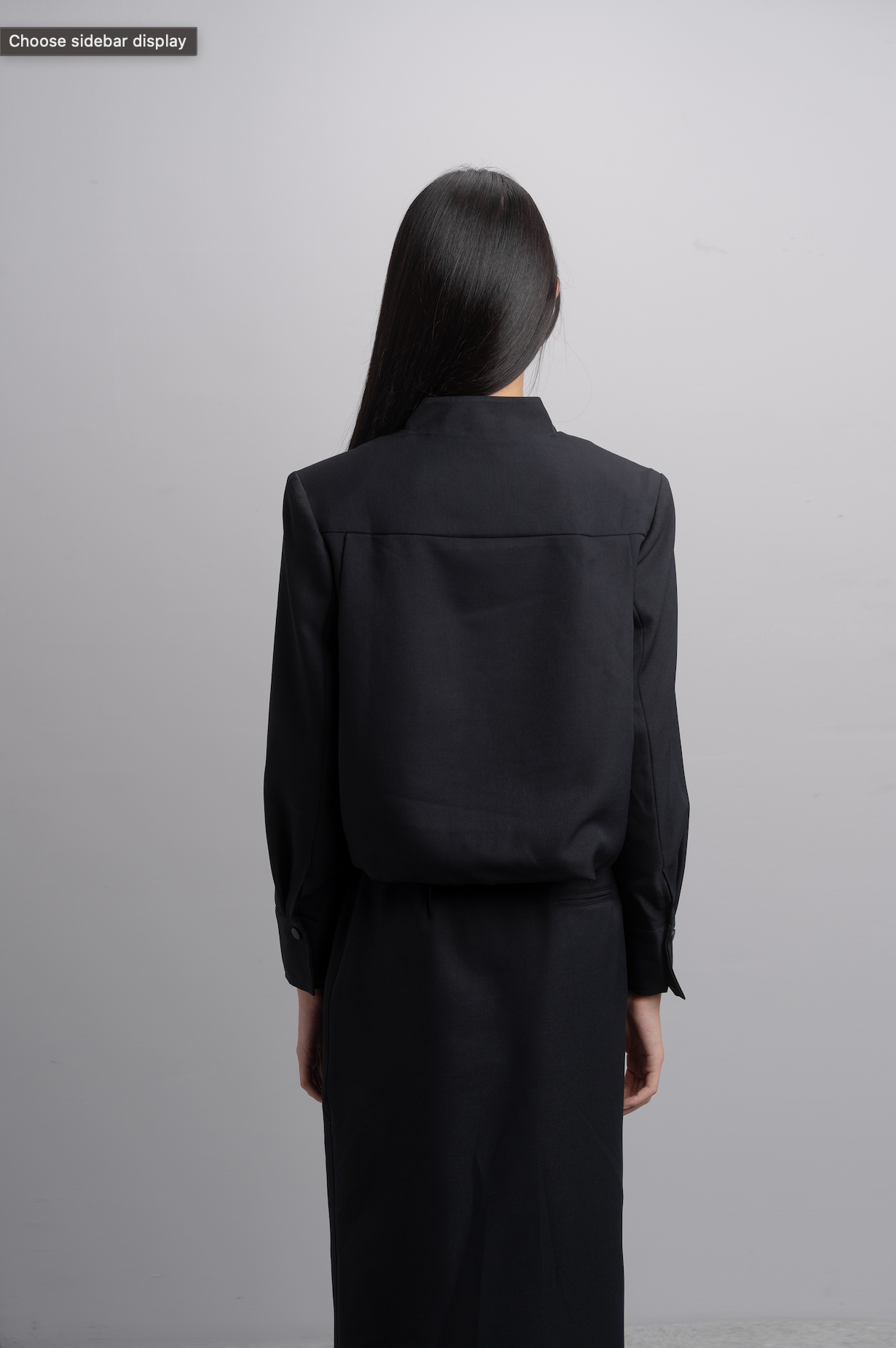 Reika Boxy Jacket in Midnight