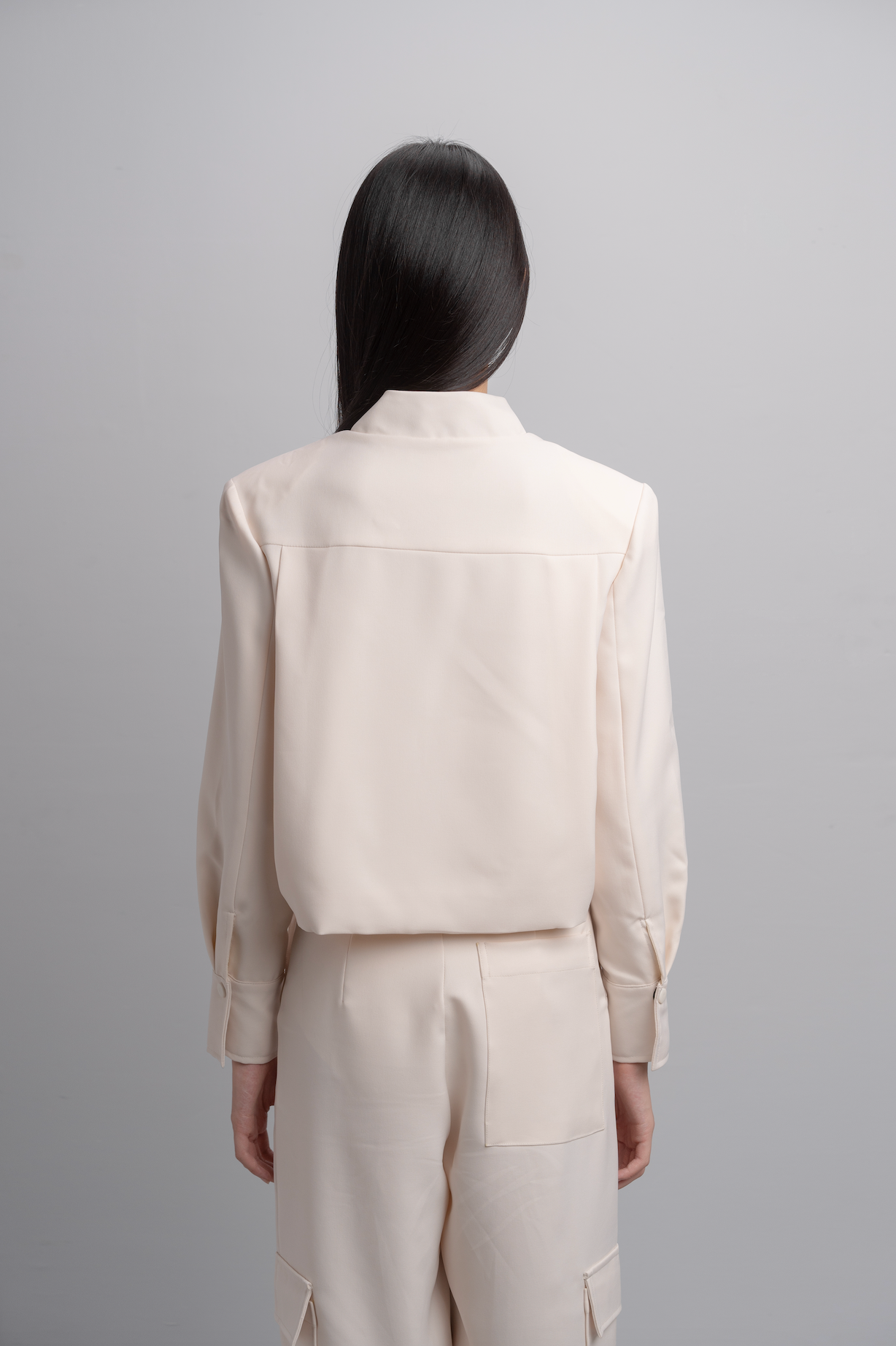 Reika Boxy Jacket in Bone