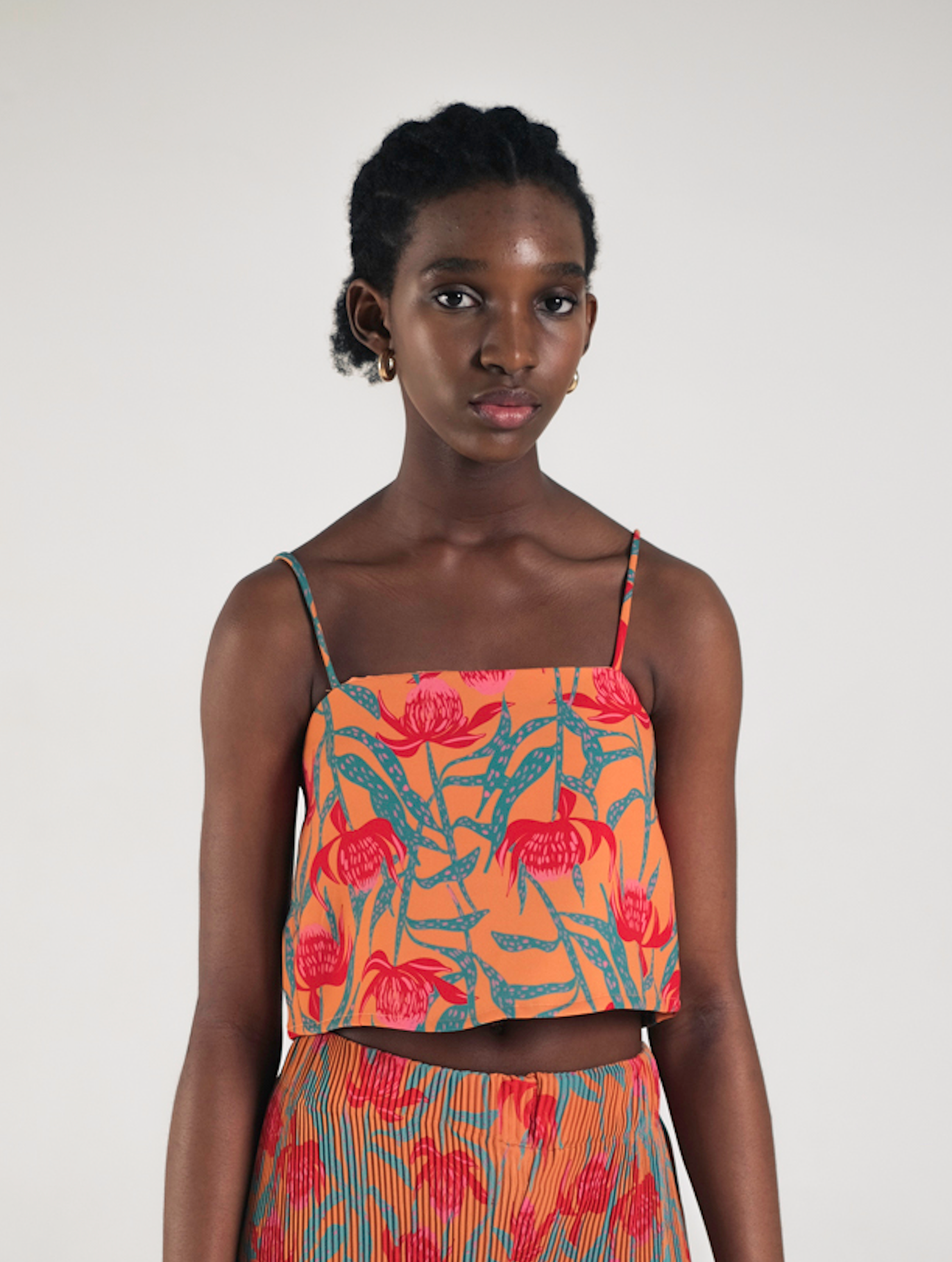 Ida Crop Top in Canna