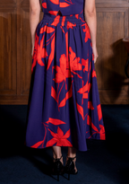 Erika Skirt in Red Midnight