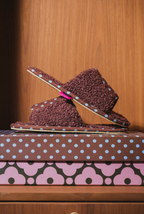 Holiday Box in Polka Brown
