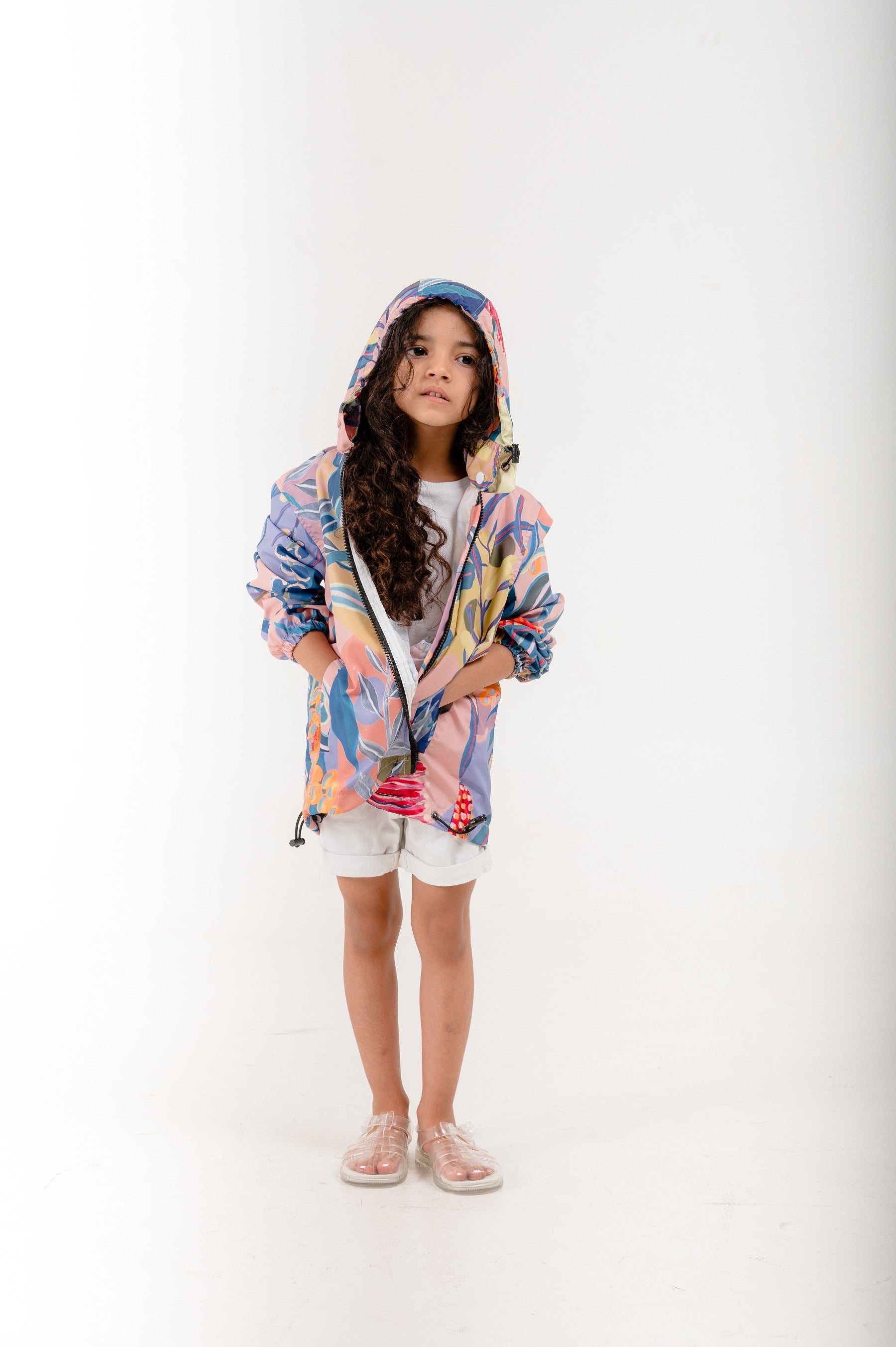 Mini Basik Jacket in Blush