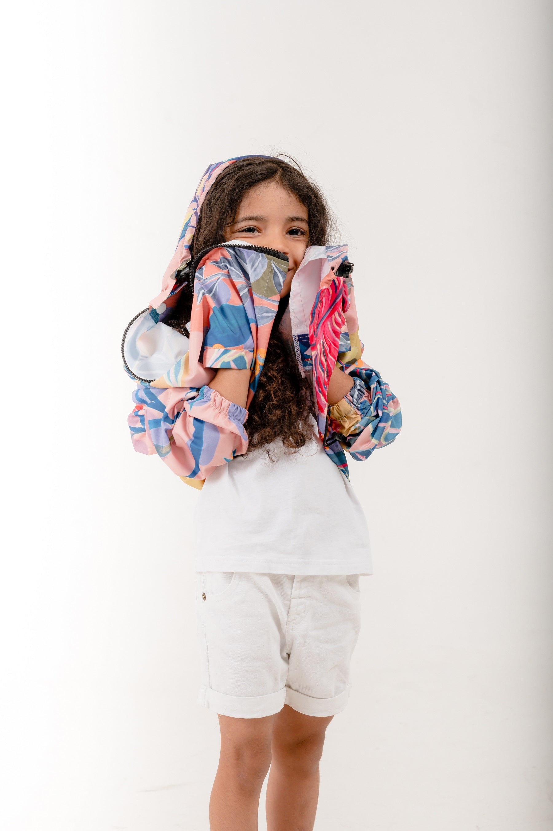 Mini Basik Jacket in Blush