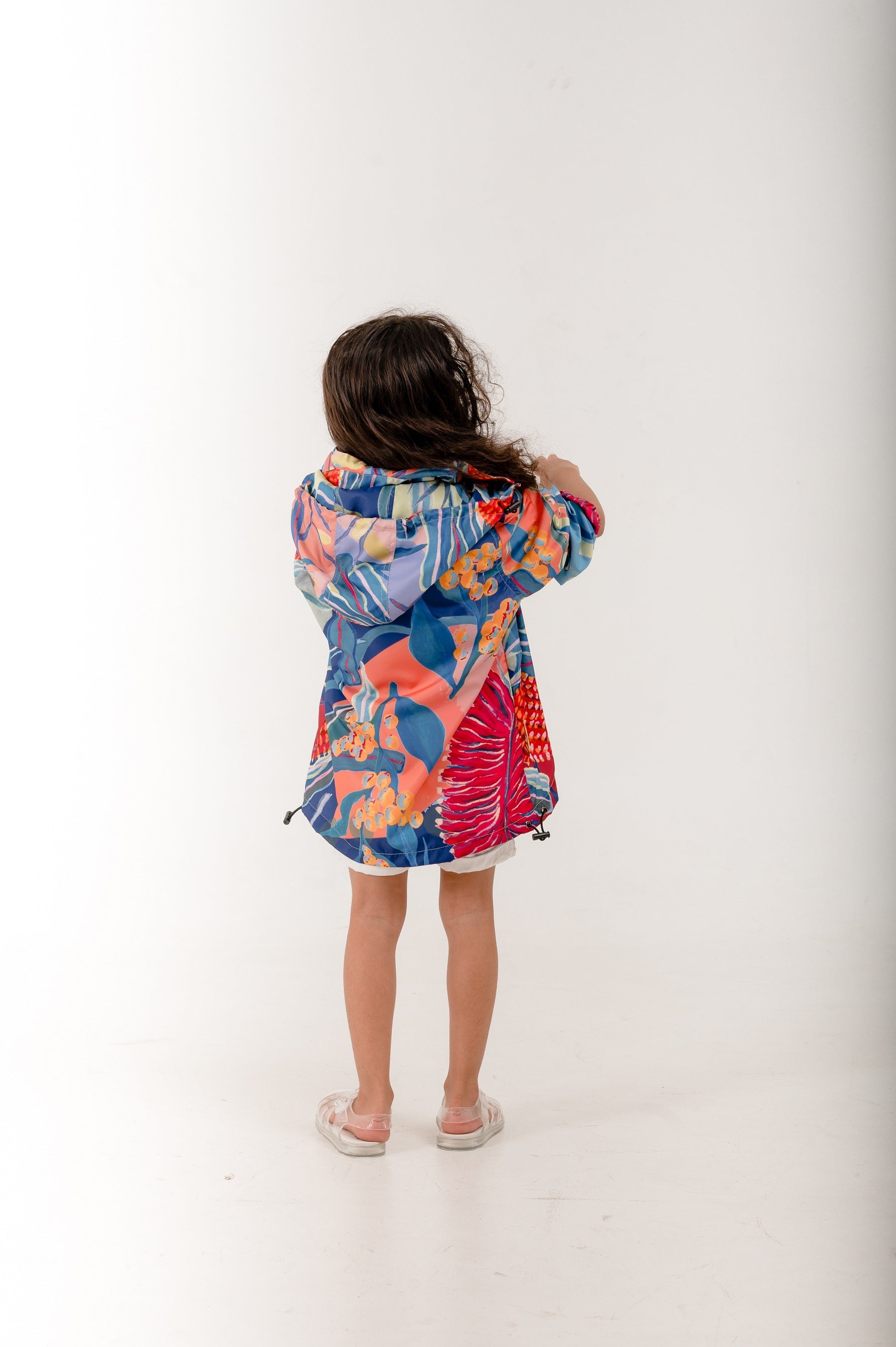 Mini Basik Jacket in Persian Blue